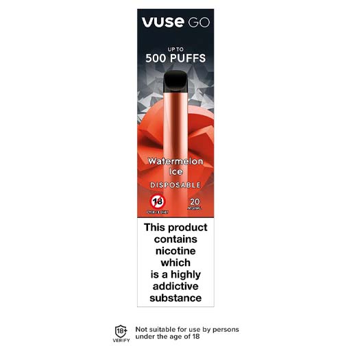 WATERMELON ICE VUSE GO DISPOSABLE VAPE WATERMELON ICE VUSE GO DISPOSABLE VAPE